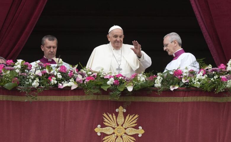 Νέα-έκκληση-υπέρ-της-ειρήνης-στο-μήνυμα-του-πάπα-Φραγκίσκου-για-το-Καθολικό-Πάσχα